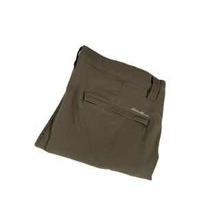 Eddie Bauer Takeoff Green Outdoor Hiking Performance Pants Men's 34x30 (35x29.5)